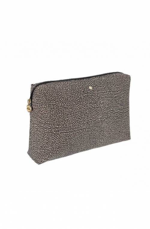 BORBONESE Beauty case Mujer Natural, Negro - 930120-I15-X11