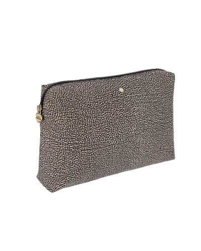 BORBONESE Beauty case Mujer Natural, Negro - 930120-I15-X11