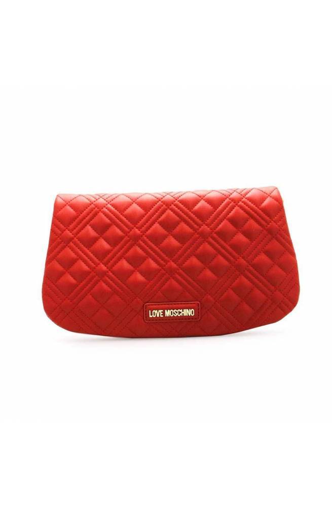 Love Moschino Borsa a Spalla Rossa da Donna - Via Roma Boutique