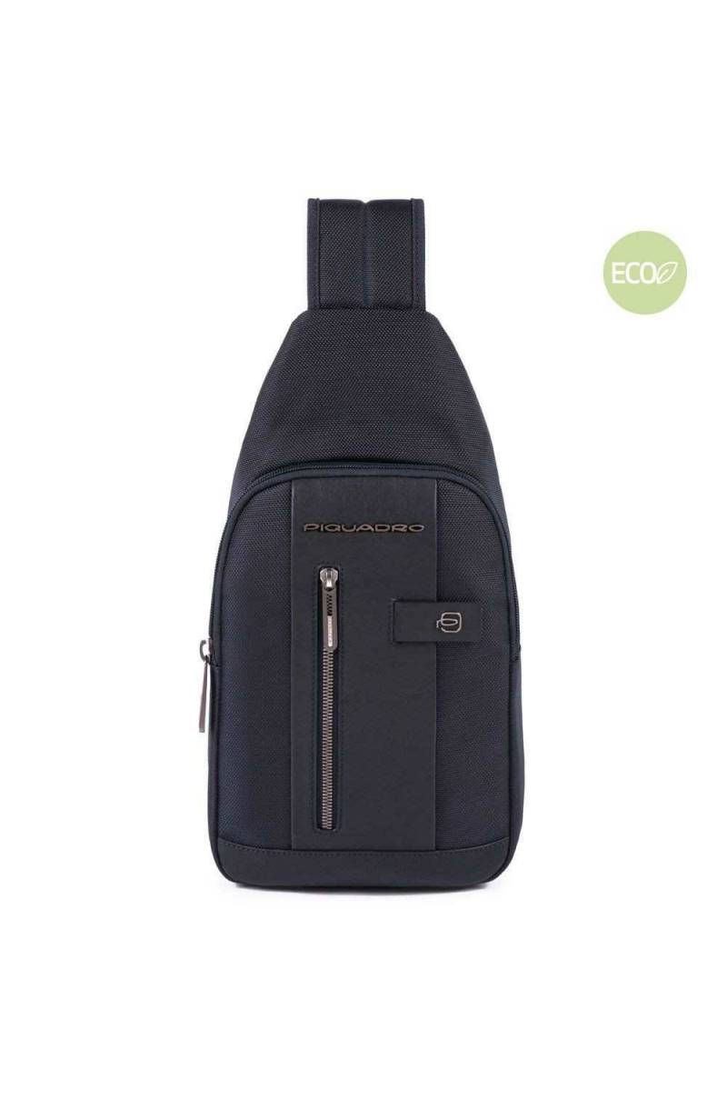 Borsa PIQUADRO Brief 2 Uomo Monospalla Blu - CA4536BR2-BLU - PoppinsBags