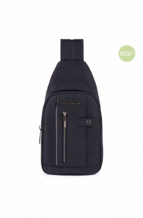 Borsa PIQUADRO Brief 2 Uomo Monospalla Blu - CA4536BR2-BLU - PoppinsBags