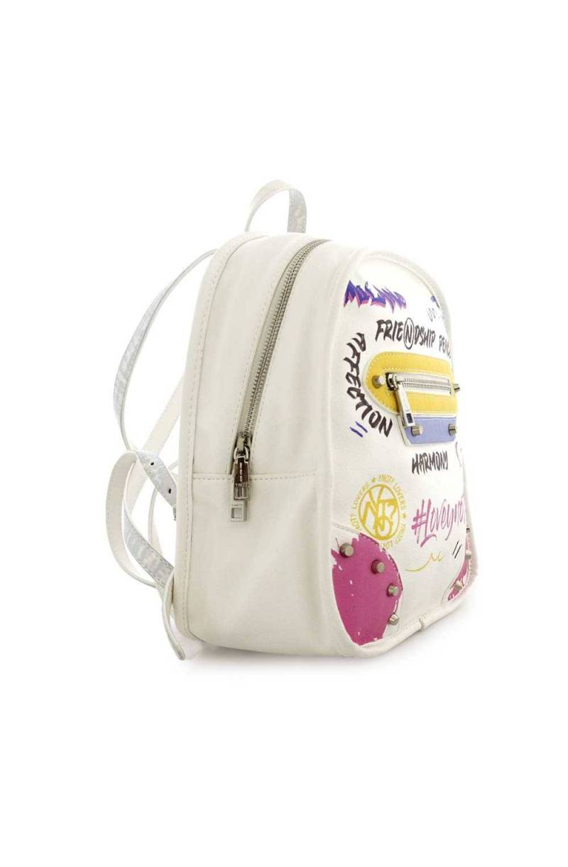 Zaino YNOT PAINT Donna Bianco - PAI-008S1WHITE - PoppinsBags