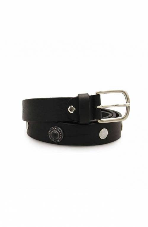 OFFICINE DEL CUOIO Cinturón Mujer Cuero Negro - 15-20BLACK