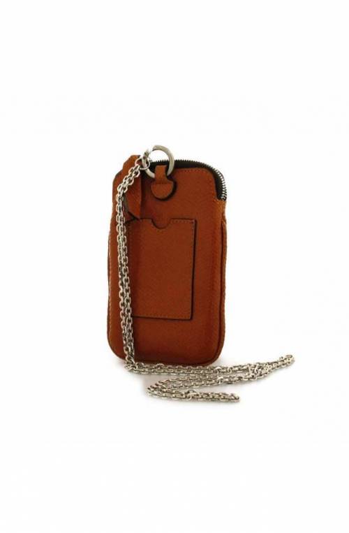 GIANNI CHIARINI Phone case PRETTY Female Leather Orange - BS8110VIPE