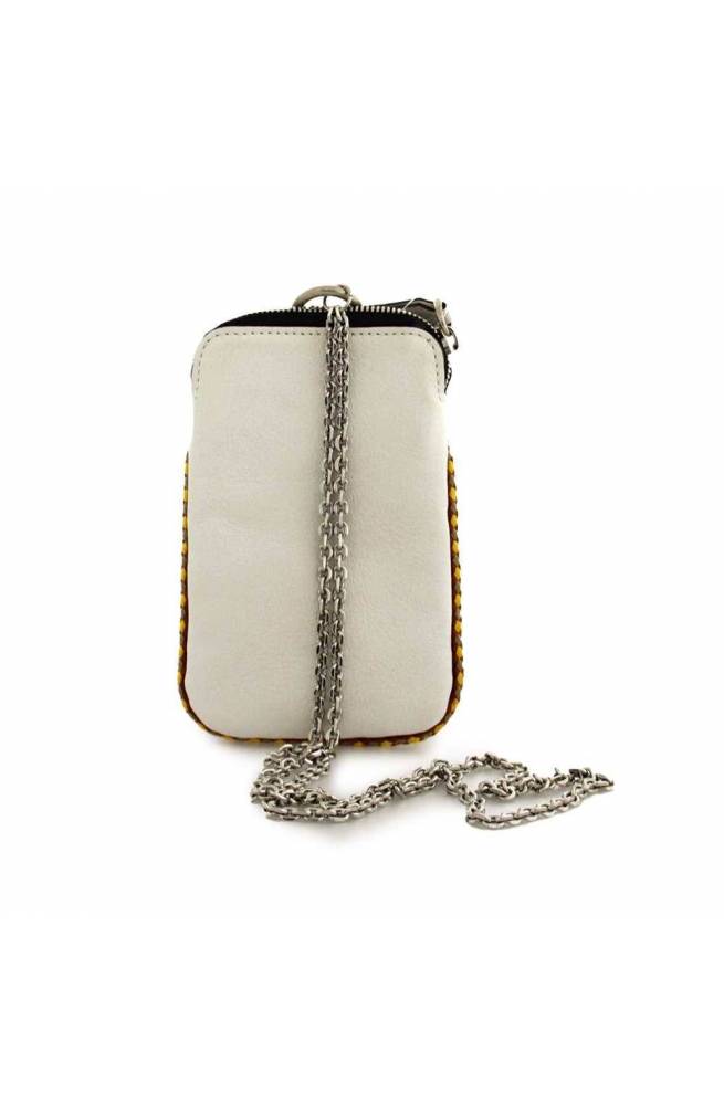 GIANNI CHIARINI Phone case PRETTY Female Leather White - BS8100VLVMARBLE