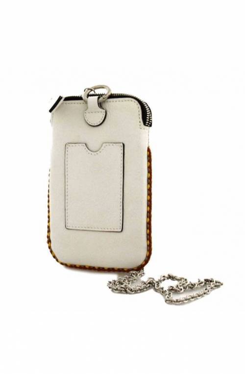 GIANNI CHIARINI Phone case PRETTY Female Leather White - BS8100VLVMARBLE