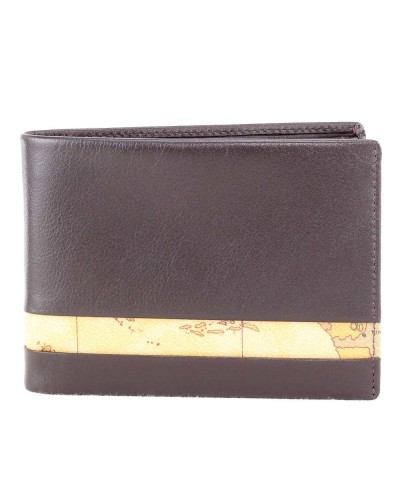ALVIERO MARTINI 1 CLASSE Wallet Geo Classic Leather Brown - W143-5600-0500