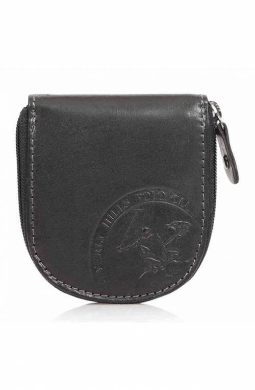 BEVERLY HILLS POLO CLUB Zip coin Male Leather Black - BH-1199-NE