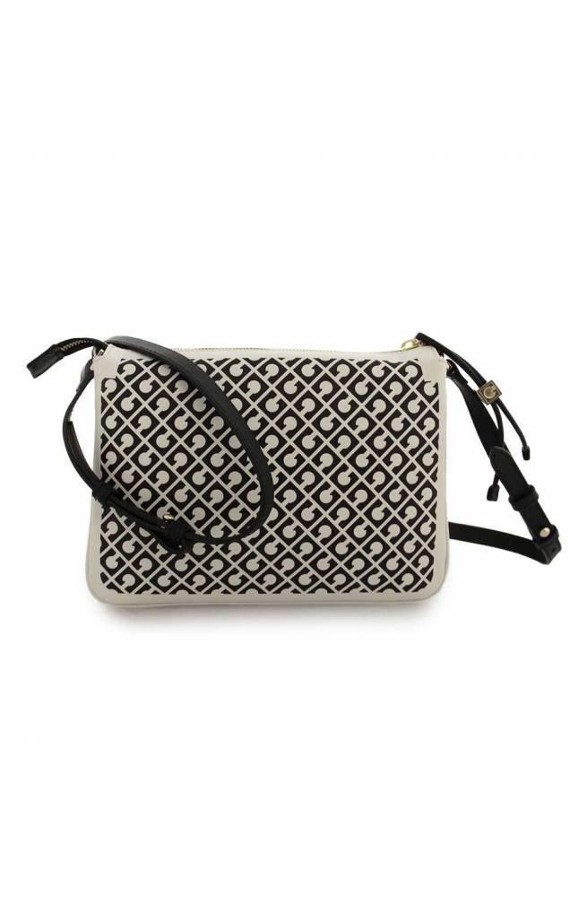 Borsa GHERARDINI Donna Pelle Panna-nero - MOD2ST-PANNANERO - PoppinsBags