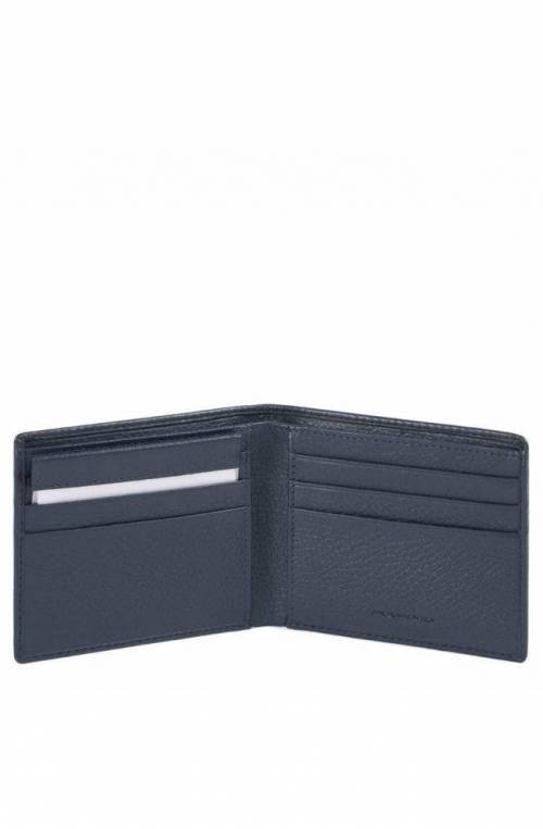 PIQUADRO Wallet Modus Male Leather Blue - PU3891MOSR-BLU