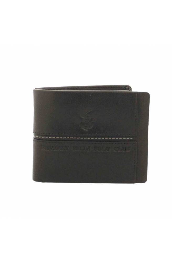 Portafoglio BEVERLY HILLS POLO CLUB Uomo Pelle Nero - BH-1561-NE -  PoppinsBags