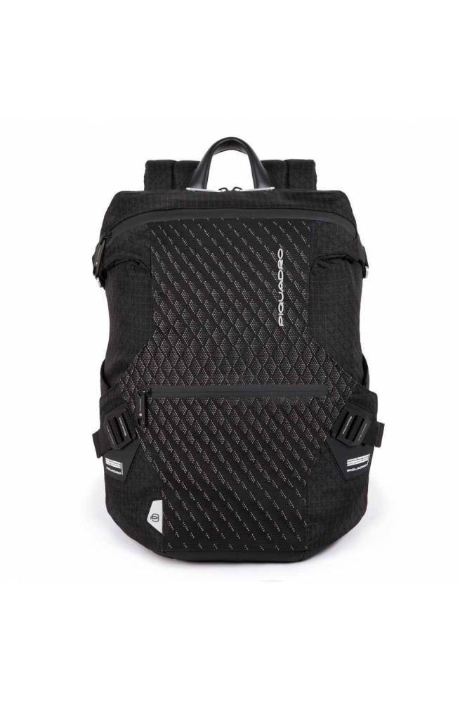 Zaino PIQUADRO PQ-Y Unisex Nero - CA5115PQY-N - PoppinsBags