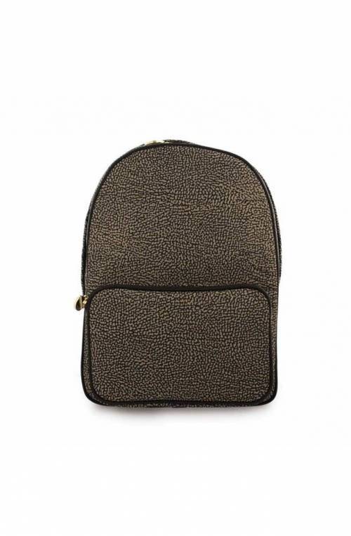 BORBONESE Backpack Female Brown- 933028-I15-228