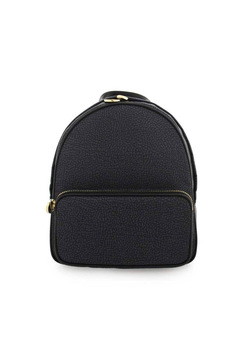 Zaino BORBONESE Donna Nero- 933027-I15-100 - PoppinsBags