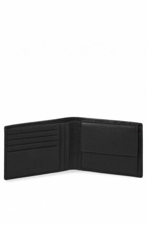 PIQUADRO Wallet Modus Special Male Leather Black - PU257MOSR-N