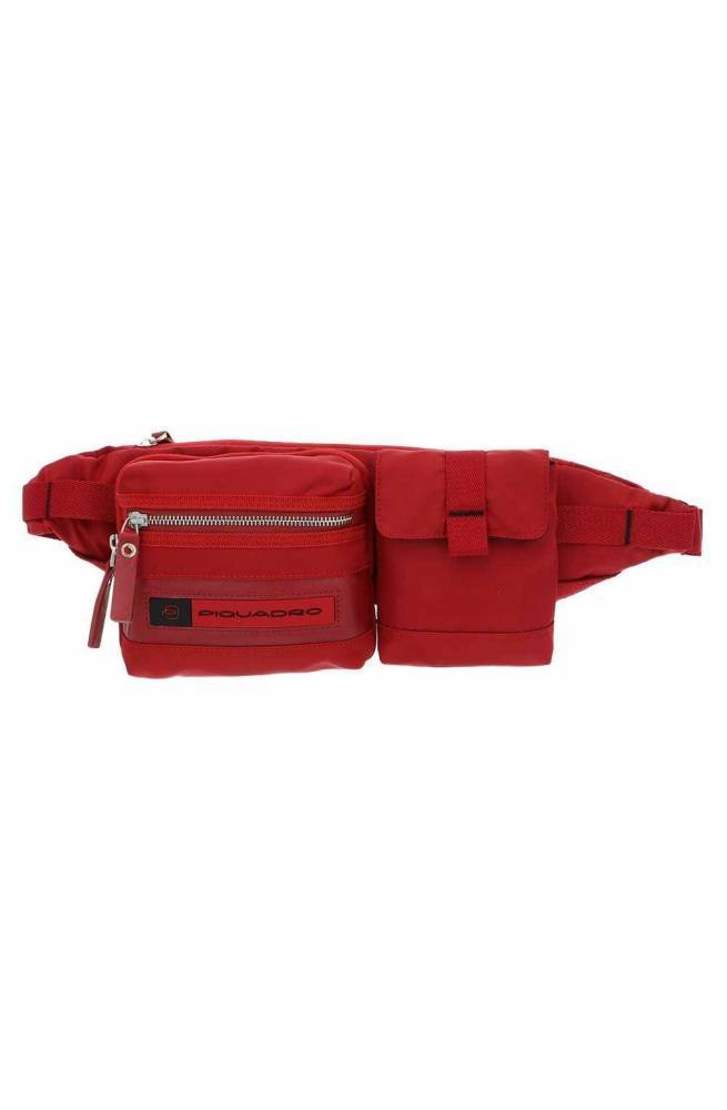 Borsa PIQUADRO Bios Uomo Marsupio rosso - CA5112BIO-R - PoppinsBags