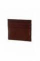 The Bridge Credit card case Male Leather Brown- 01410101-14