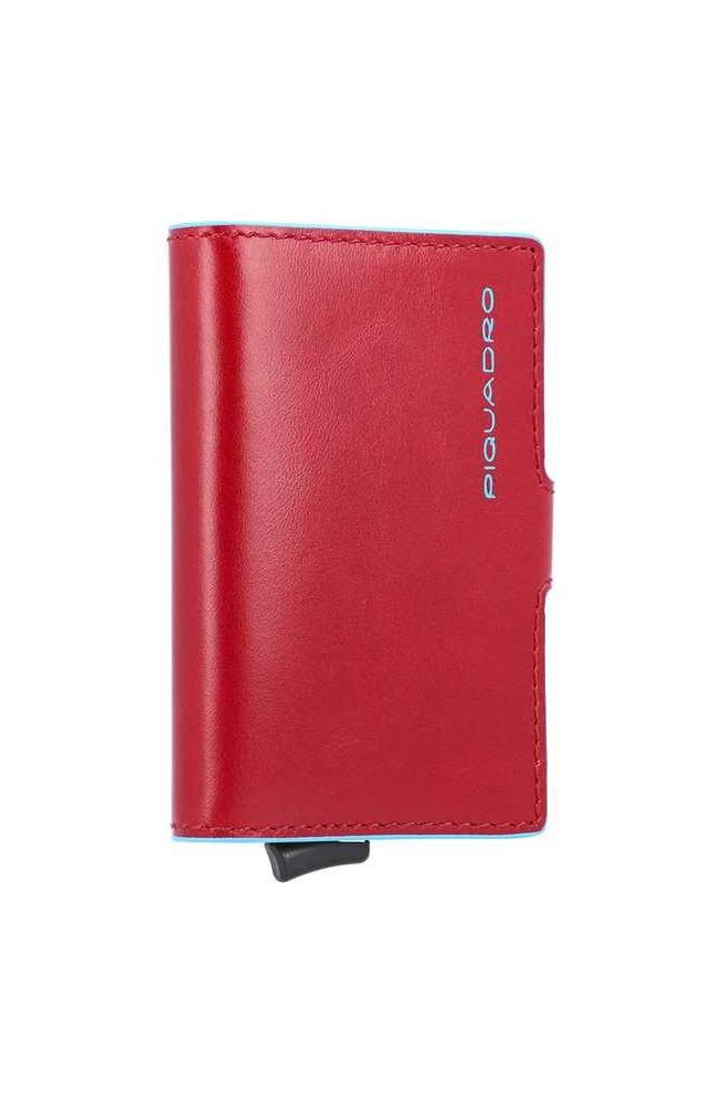 Portacarte PIQUADRO Blue Square rosso RFID - PP5649B2R-R