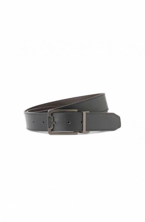 CALVIN KLEIN Belt Male Leather Brown-Black - K50K50751701H-115