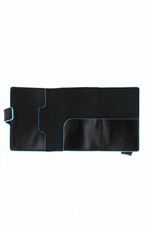 Portacarte PIQUADRO Blue Square Nero Pelle - PP5472B2R-N