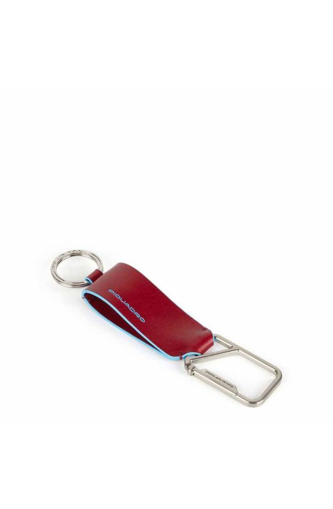Portachiavi PIQUADRO Blue Square rosso Pelle Uomo - PC5600B2-R - PoppinsBags
