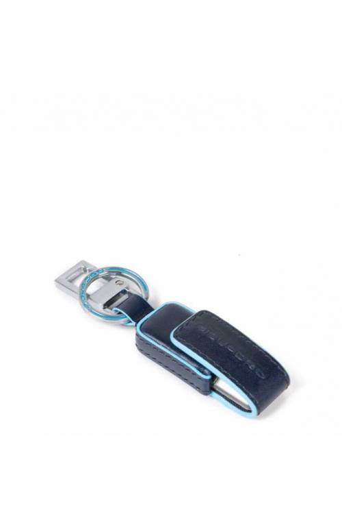 PIQUADRO Llavero Blue square USB 32 GB Azul - AC5597B2-BLU2