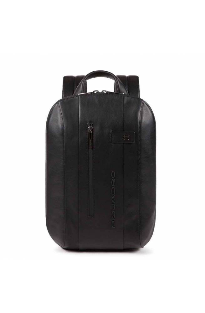 Zaino PIQUADRO Urban mini Uomo Pelle Nero - CA5608UB00-N - PoppinsBags