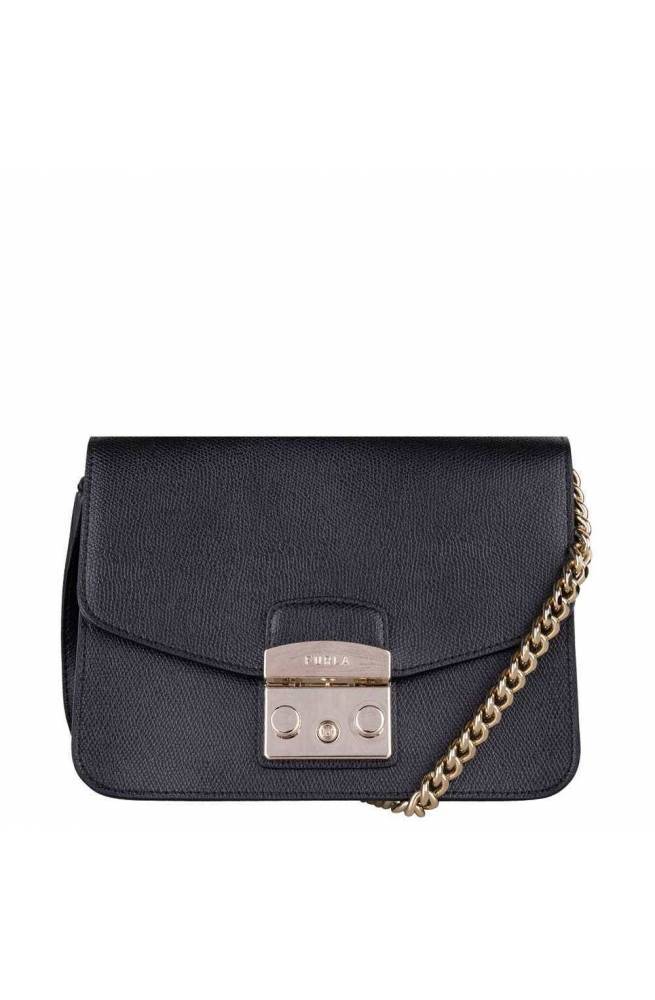 Borsa FURLA METROPOLIS Donna Pelle Nero - WB00244-ARE000-O6000 - PoppinsBags