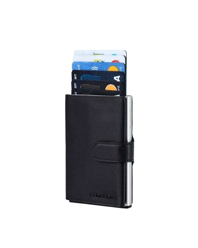 SAMSONITE Wallet Alu Fit Male Black RFID - KB9-09202