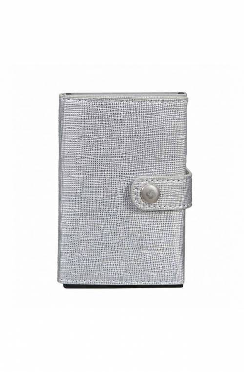 Portafoglio SAMSONITE Alu Fit Uomo Silver Protezione RFID - KB9-28202