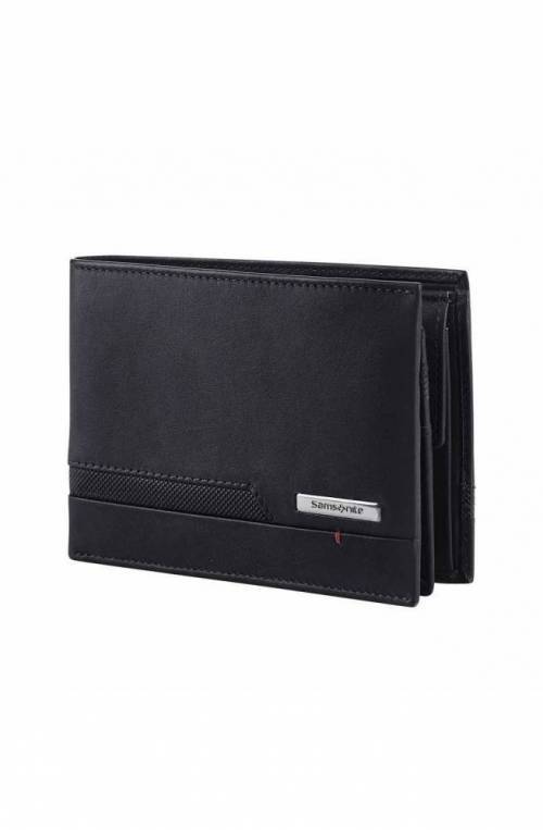 SAMSONITE Wallet Pro-Dlx 5 Slg Leather Black - CR4-09007