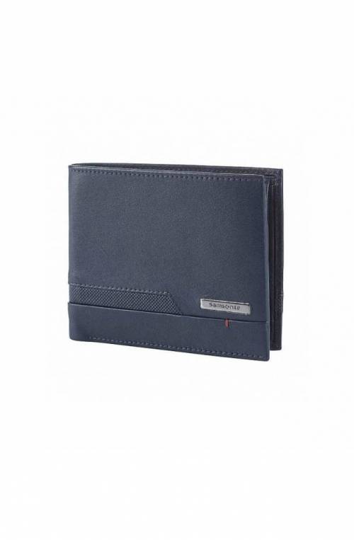 SAMSONITE Wallet Pro-Dlx Male Leather Blue - CR4-01015