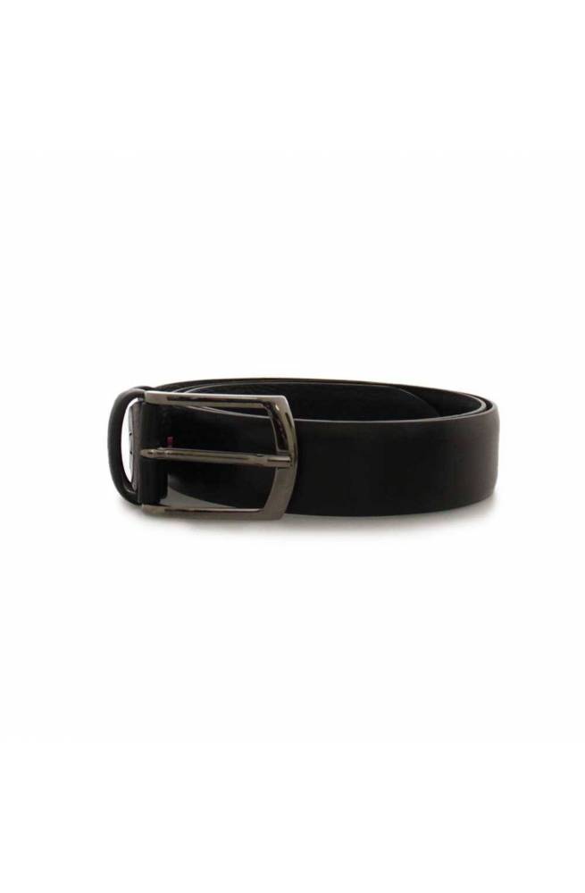 OFFICINE DEL CUOIO Belt Male Leather Black - 145-35-130-NERO
