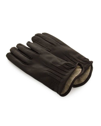 ENNEGI Handschuhe Damen Leder Braun - 2620TMORO-7