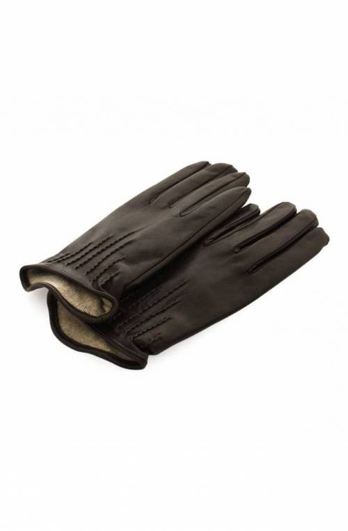 ENNEGI Gloves Female Leather Brown - 2620TMORO-75