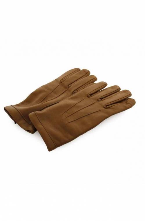 ENNEGI Gloves Male Leather Brown - 3BTABACCO-95