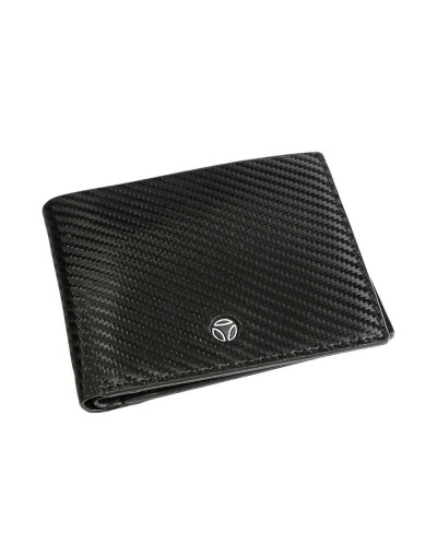 MOMODESIGN Geldbörse Herren Leder Schwarz - MO-03CA-BLACK