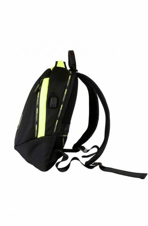 MOMODESIGN Backpack Male Black - MO-01IC-BLACKFLUO