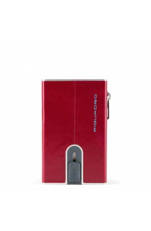 Portacarte PIQUADRO Rosso Pelle scomparti per carte di credito - PP5585B2R-R