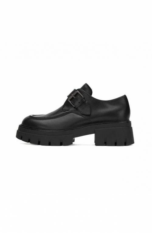 ASH Shoes Lord Moccasin Female Leather Black - FW21-M-135468-001-38