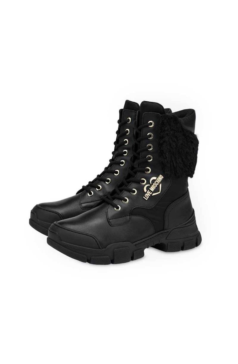 Scarpe LOVE MOSCHINO Stivaletti 36 Nero - JA15654G0DIAL00A-36 - PoppinsBags