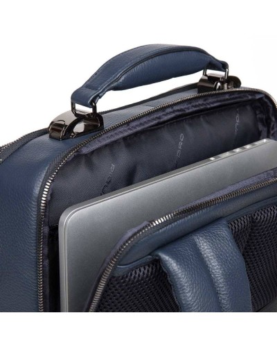PIQUADRO Mochila Modus Special Hombre Piel Azul - CA4818MOS-BLU