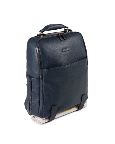 PIQUADRO Mochila Modus Special Hombre Piel Azul - CA4818MOS-BLU