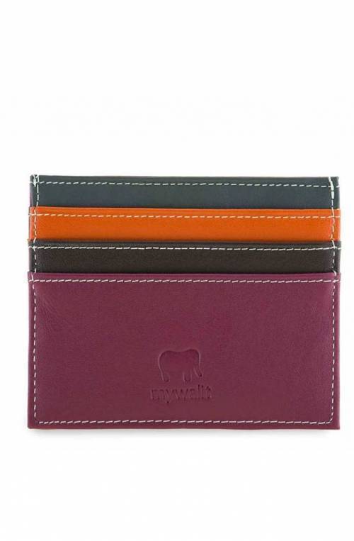 MYWALIT Cardholder Chianti Multicolor Leather - 160-136