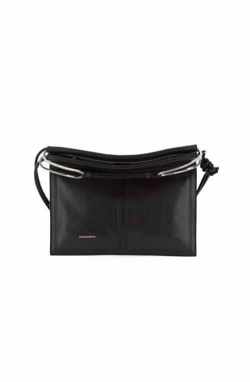 BORBONESE Bag CENTERFOLD Female Leather Black - 923856-AB4-100