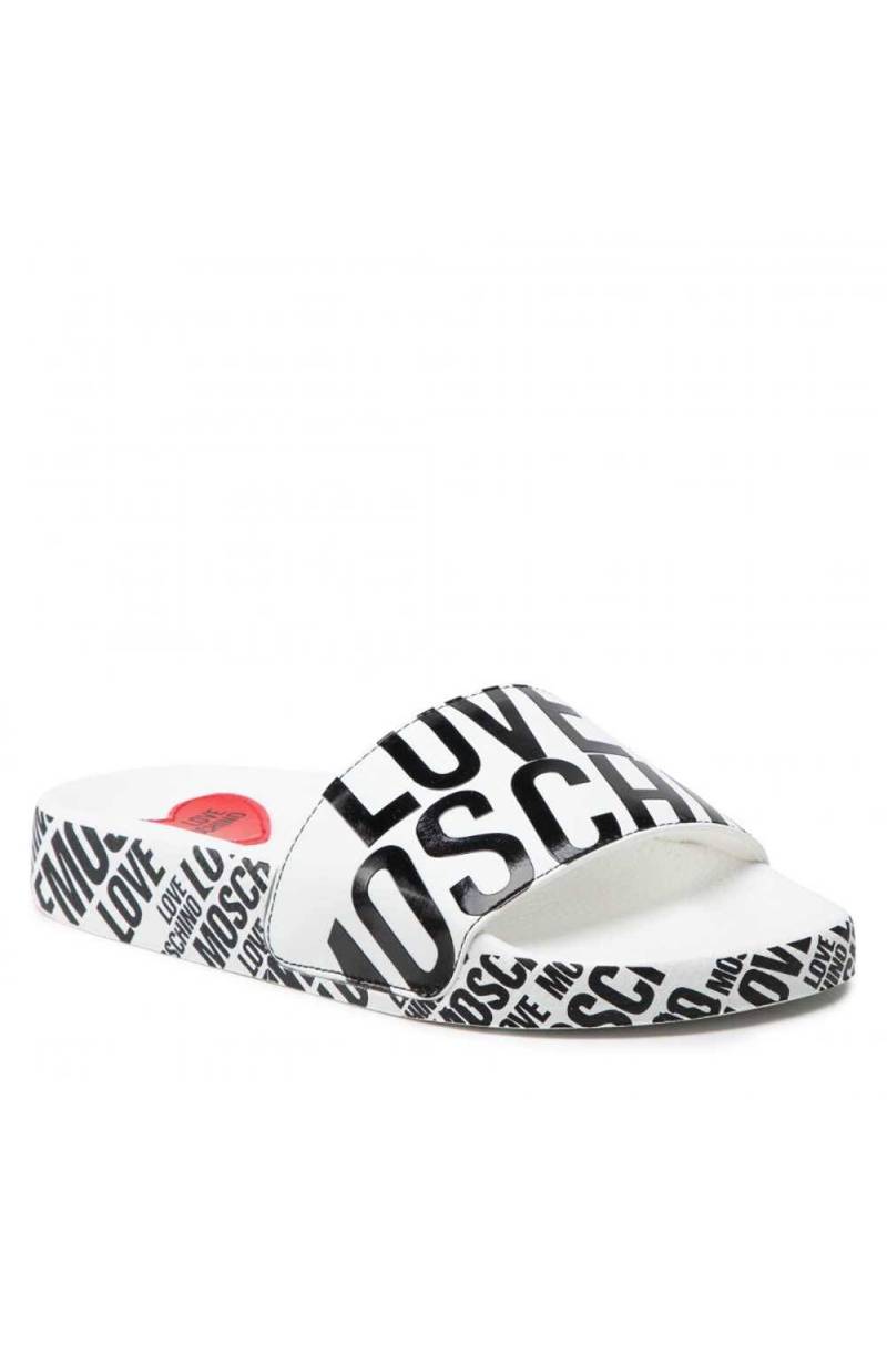 Scarpe LOVE MOSCHINO Ciabatte Donna Bianco - JA28042G1EI17100-41 -  PoppinsBags