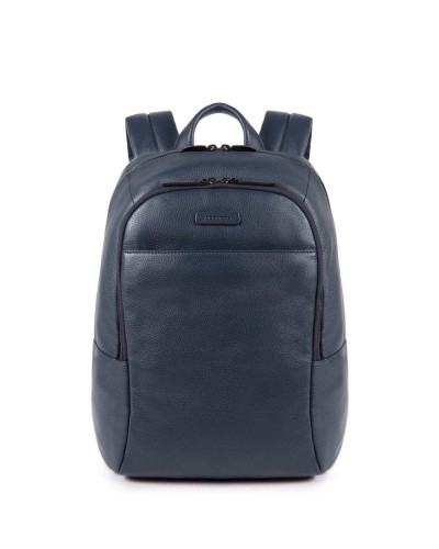 PIQUADRO Backpack Modus Special Male Leather Blue - CA3214MOS-BLU