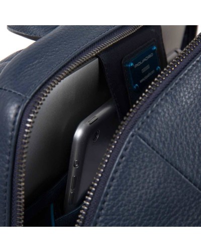 PIQUADRO Mochila Modus Special Hombre Cuero Azul - CA3214MOS-BLU