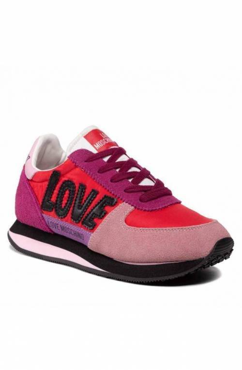 LOVE MOSCHINO Shoes WALK25 Sneakers Female Multicolor - JC153222G1EIN250A-41