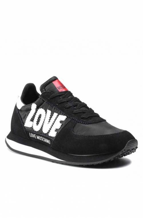 LOVE MOSCHINO Shoes WALK25 Sneakers Female Black - JA15322G1EIN200A-39